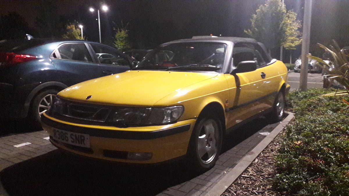 Saab 9-3 convertible, Saab 9-3 cabriolet, Saab 93, 9-3, 93, Saab, Sweden, Swedish, motoring, automotive, car, classic car, retro car, cool car, very yellow car, ebay, ebay motors, autotrader, car, cars, Volvo, GM, Vauxhall, Vauxhall Vectra