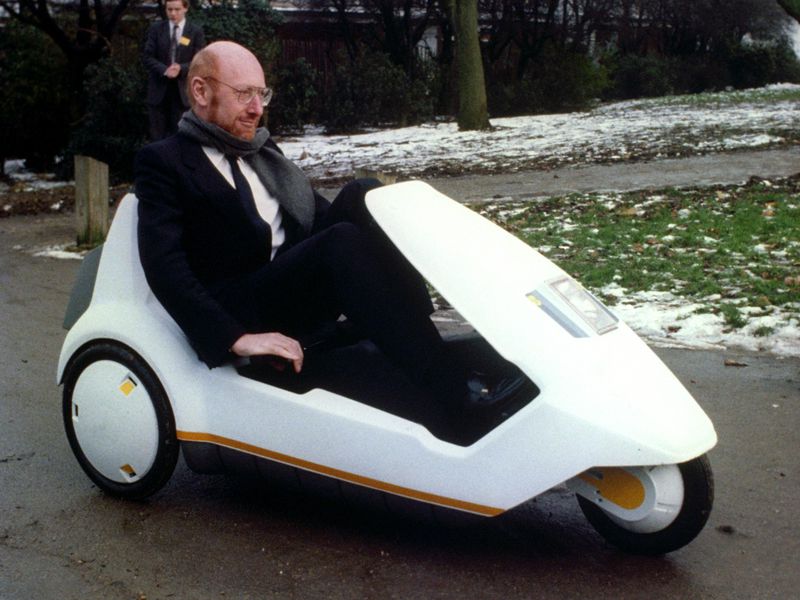 Sinclair, C5, Sinclair C5, Clive Sinclair, personal transport, three-wheeler, motoring, automotive, British invention, classic car, retro car, ebay, ebay motors, autotrader, carandclassic, adrian flux, not 2 grand, www.not2grand.co.uk, car, cars, Reliant Robin, featured